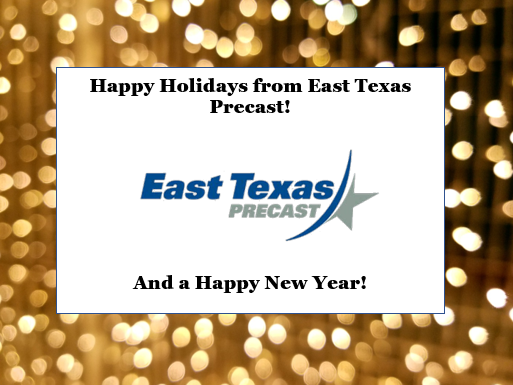 HoustonPrecast's tweet image. Happy Holidays from everyone here at East Texas Precast.
Warmest wishes and be safe! 🎅