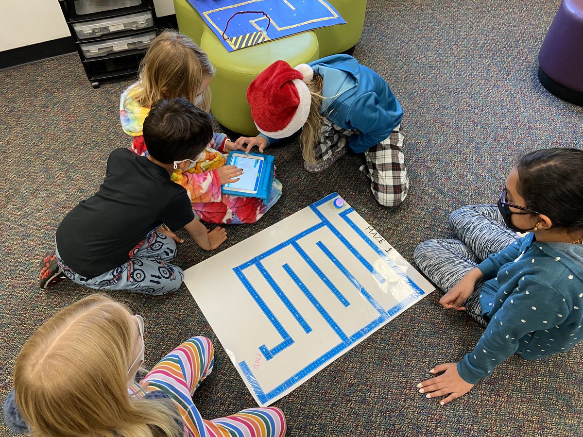 bridpath5's tweet photo. Shout out to @msferreira6 for an awesome coding presentation to our first graders hosted by our fifth graders. We learned so much ❤️ @OliveChapelElem @Coach_Arce https://t.co/lgSrQiQwnP