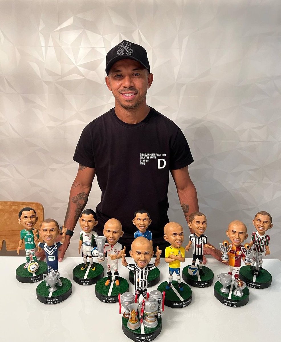 Mariano'nun paylaşımındaki kupa detayı..