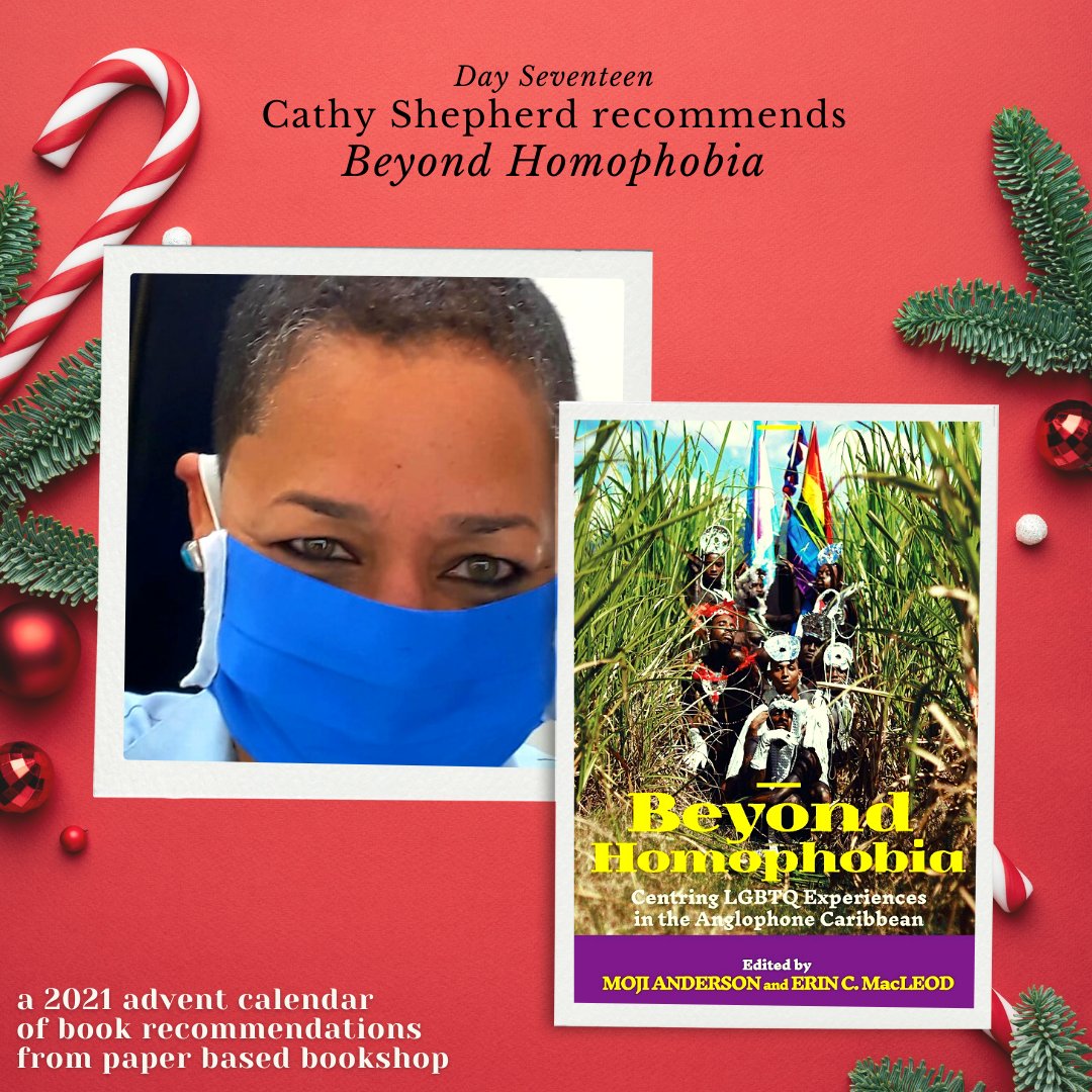 paperbasedbooks's tweet photo. Day 17 of Our 2021 Advent Calendar of Book Recommendations! 🌲
Cathy Shepherd recommends Beyond Homophobia (@UWIPRESS) ed. Moji Anderson & Erin C. MacLeod!
"Includes insights into researching queer perspectives; fostering inclusivity"
Thank you, Cathy! 🧡
#PaperBasedAdvent https://t.co/t72HRocGO2
