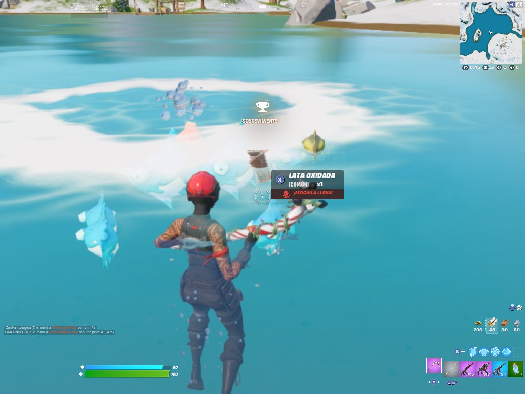 Complexwyd's tweet photo. POV EPIC GAMES: La isla se voltea y ninguna arma no importa que tan buena sea como la spas o scar y se va menos la lata https://t.co/lYD7iKroI7