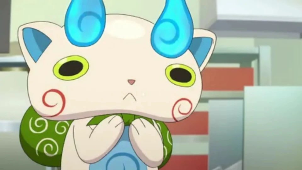 today’s scrunkly of the day is Komasan from Yo-kai Watch!