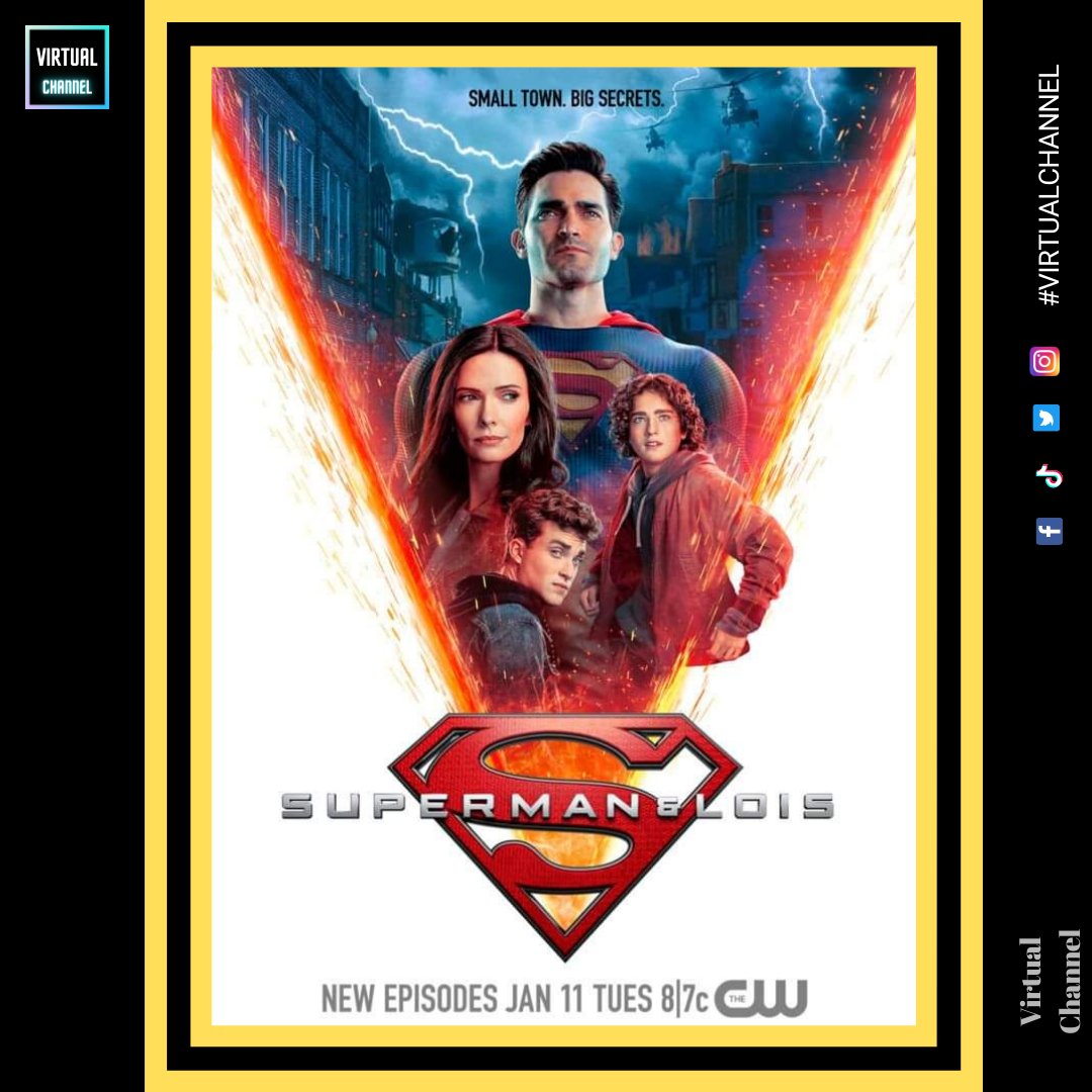 channel_virtual's tweet photo. Primer póster de la temporada 2 de #SupermanAndLois

#virtualchannel #cwverse #Arrowverse https://t.co/LHYMyUiby5