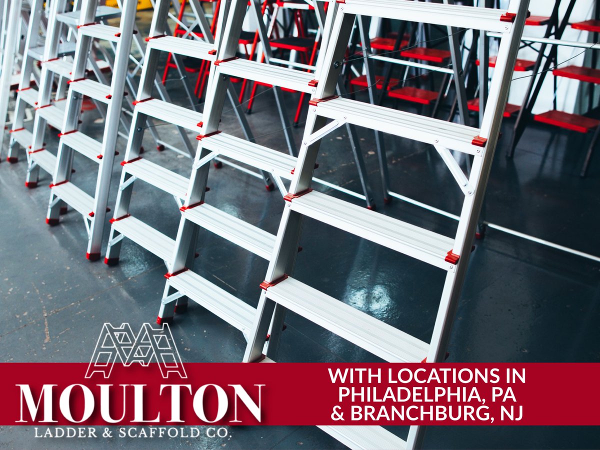 MoultonLadder's tweet photo. #MoultonLadder has two great locations to serve you! #PhiladelphiaPA &amp; #BranchburgNJ Contact us today! https://t.co/mziMxbGfZ2