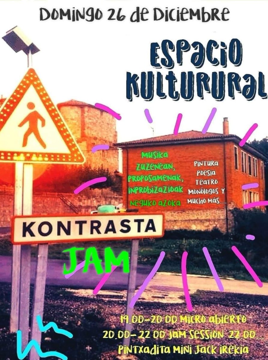 Mendialdea_info's tweet image. Espacio KultuRural
#Kontrasta #Contrasta
Abenduak 26 de diciembre, 19:00
#MontañaAlavesa #ArabakoMendialdea