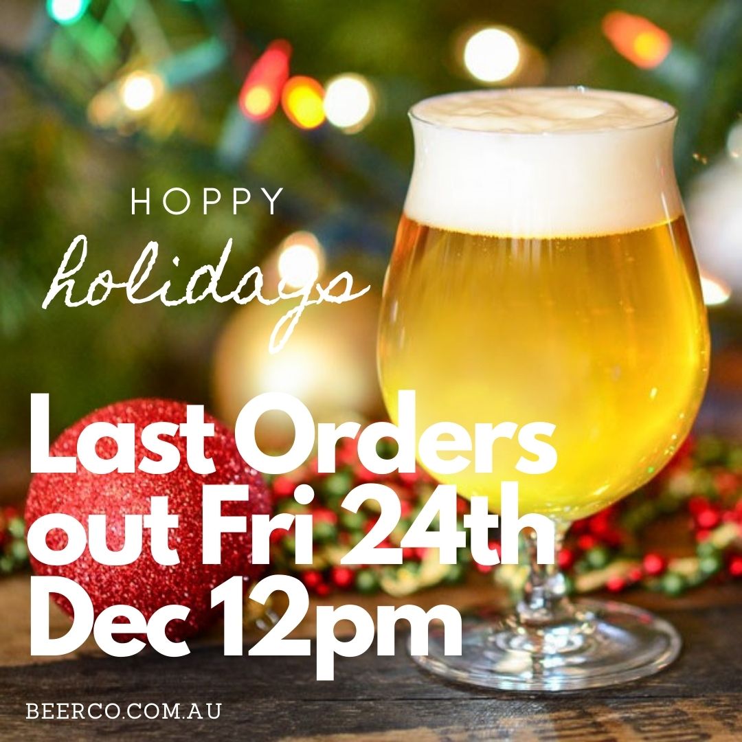 BeerCoAu's tweet photo. Beery Christmas #Brewers ๐ปand #Distillers ๐ฅwe are still shipping it today and tomorrow...calling for LAST ORDERS OUT FRI 24TH DEC 12PM NOON...then we pause and start #ShippingIt again from Tue 4th of Jan...you know where to go... https://t.co/MUdmtoM5hg #festivegreetings https://t.co/sWEnPo4IJr