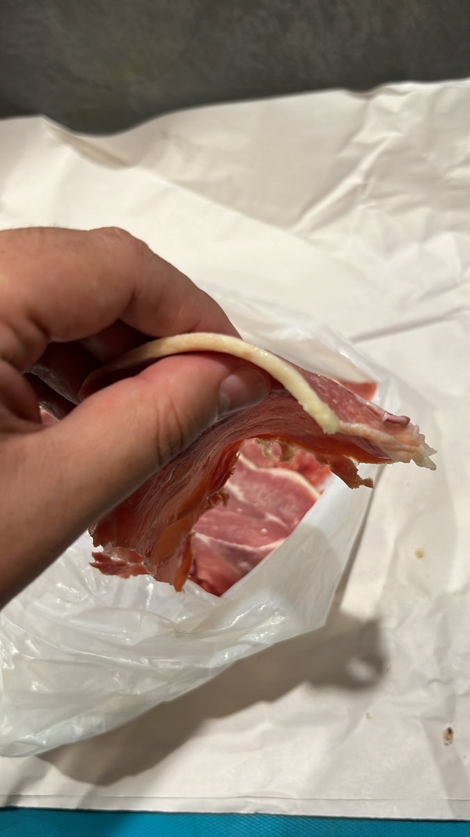 aldous_game's tweet photo. @woolworths Iberic ham need to be sliced thin. Check out these steaks, my god, criminal. https://t.co/9aMFgrcgSI