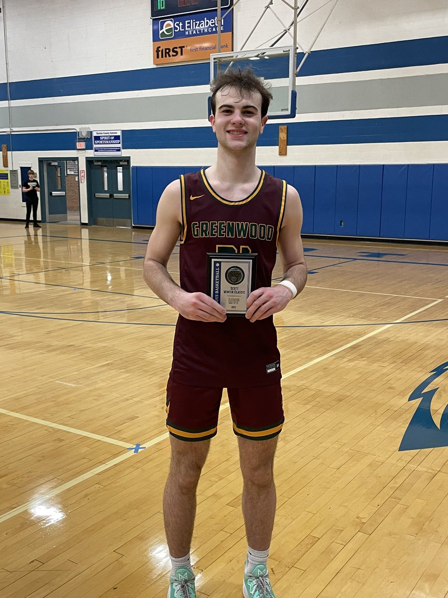 ScottWinterClas's tweet photo. Championship Game

@GreenwoodHoops 64
@SKPioneer_MBB 60

Final

Congratulations to Andrew Smith of @SKPioneer_MBB and @BraktonS of @GreenwoodHoops for their all tournament team selection.

@stinnett_cade tournament MVP and @GreenwoodHoops inaugural SWS champions. https://t.co/cPyMEGLU0a