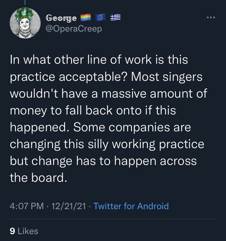 operainnovation's tweet photo. Could work if artists, managers/management firms and unions presented a united front.
#Opera2point0 means goodbye to 1950s #businessofopera models.
An #opera house is a #luxury #brandexperience that *includes* the #luxurybrand of each individual artist/musician.
So. Simple. https://t.co/jM54lOFJ3b