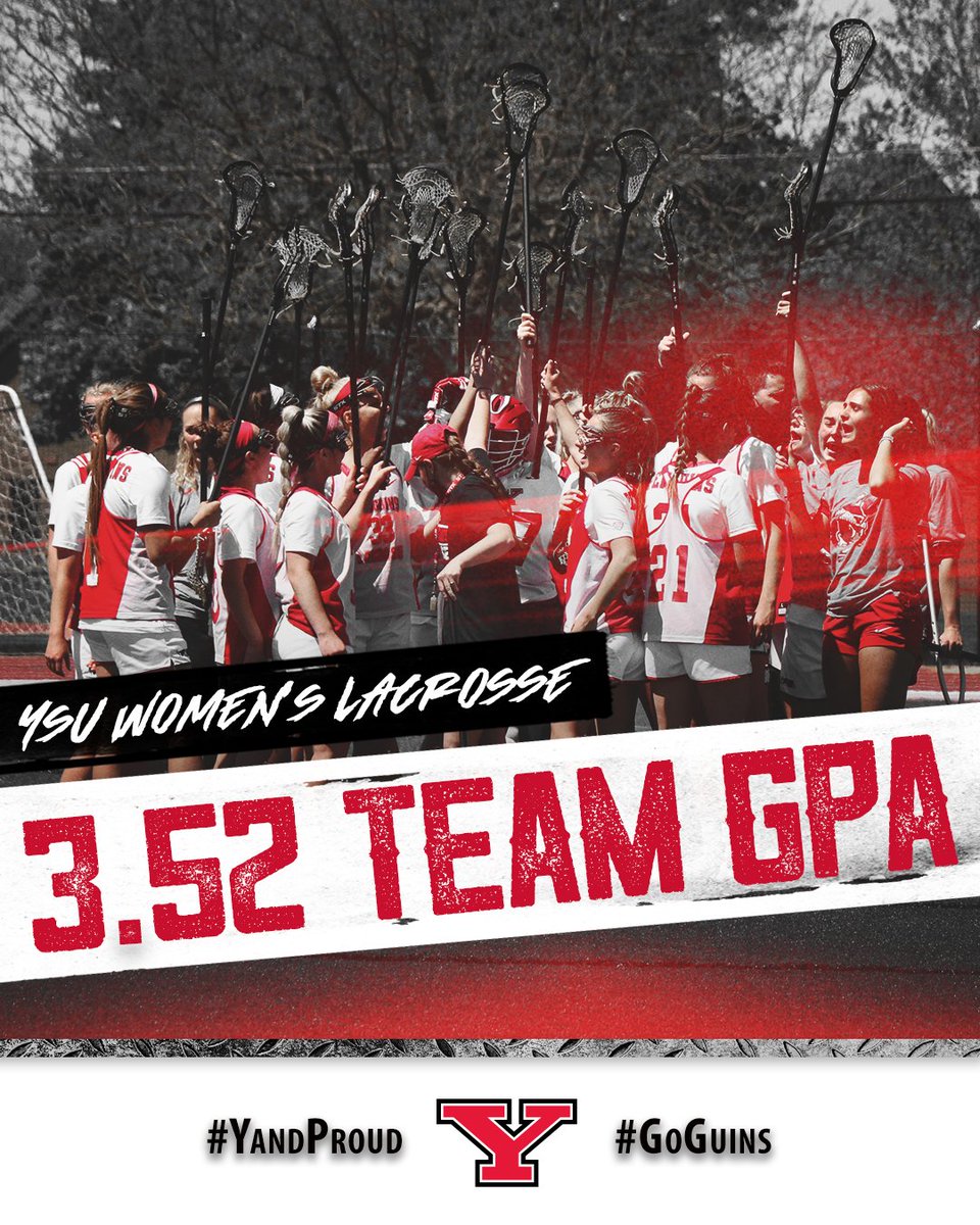YSUwlax's tweet photo. Just like that, the fall 2021 semester is in the books. 

📚 3.43 Fall Semester GPA
📚 3.52 Overall Team GPA

We are proud of your hard work and dedication in the classroom, ladies!

#GoGuins🐧🥍 // #YandProud https://t.co/A7zSiAXSgU