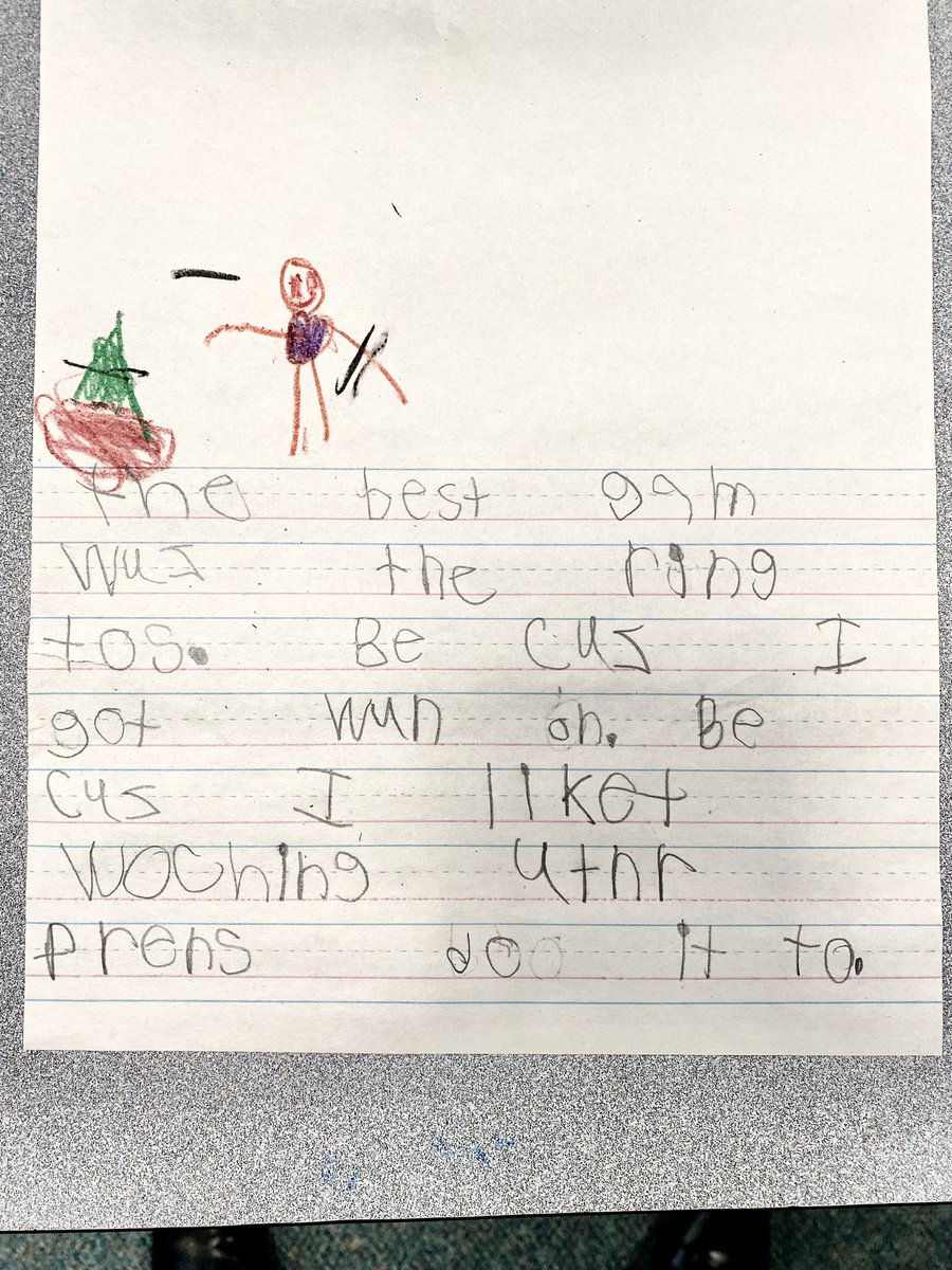 On this last day before winter break, we put opinion writing in action! We had three activities, but which one was the best? We each wrote our own opinion! Have a safe and fun winter break, fireflies and we will see you in January! <a href="/BESFirefly/">Ballentine Elementary</a> <a href="/LuDove2/">Dr. Lutashia Dove</a>