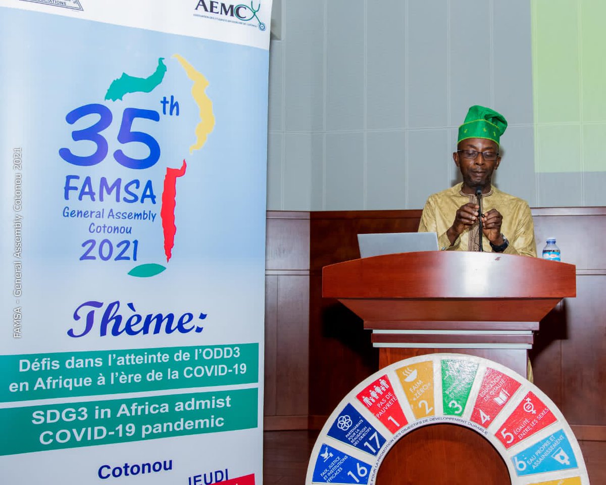 Pictures from the 35th FAMSA GA and Scientific Conference

#FAMSAGA35 #BENIN #35THGA <a href="/famsa_benin21/">Famsaben</a>