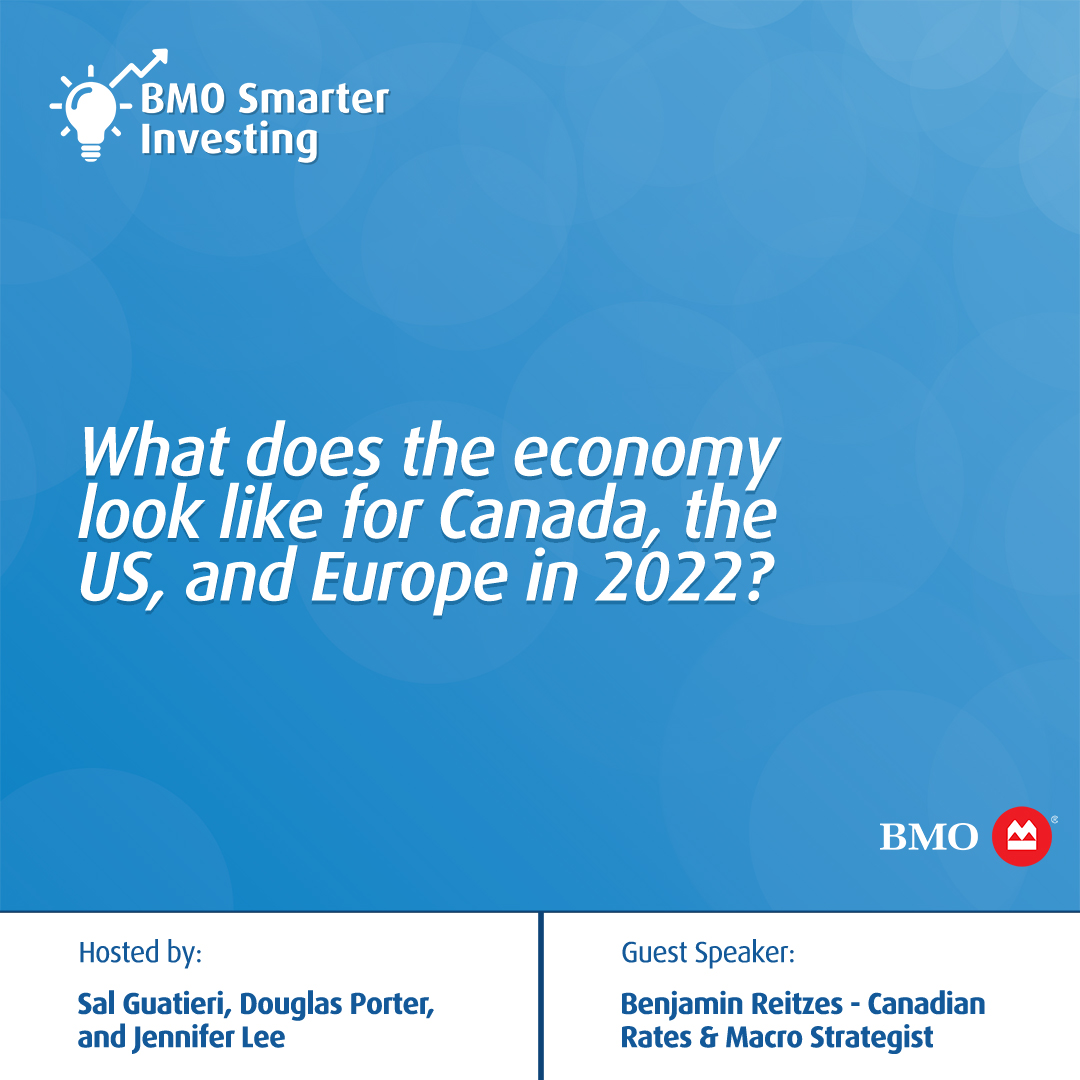 Ready to start making better, smarter investment decisions? Join top BMO economists Douglas Porter, Sal Guatieri and Jennifer Lee as they take a monthly deep dive into the latest market developments and insights. Listen to Episode 2 online: spr.ly/6017J06jz