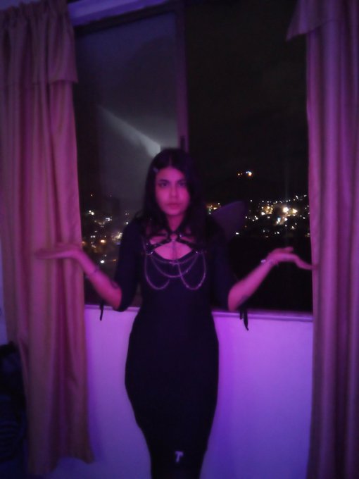 All night 😈 #sorrynotsorry #DemonTime #unholy #darkangel #fallen #dark #nightout #colombiangirls #sexy<a href="/tag/sorrynotsorry"class="tags">#sorrynotsorry</a><a href="/tag/demontime"class="tags">#DemonTime</a><a href="/tag/unholy"class="tags">#unholy</a><a href="/tag/sexy"class="tags"><span>#sexy</span></a><a href="/tag/glamorous"class="tags"><span>#glamorous</span></a><a href="/tag/nightout"class="tags"><span>#nightout</span></a><a href="/tag/dark"class="tags"><span>#dark</span></a><a href="/tag/fallen"class="tags"><span>#fallen</span></a><a href="/tag/darkangel"class="tags"><span>#darkangel</span></a>