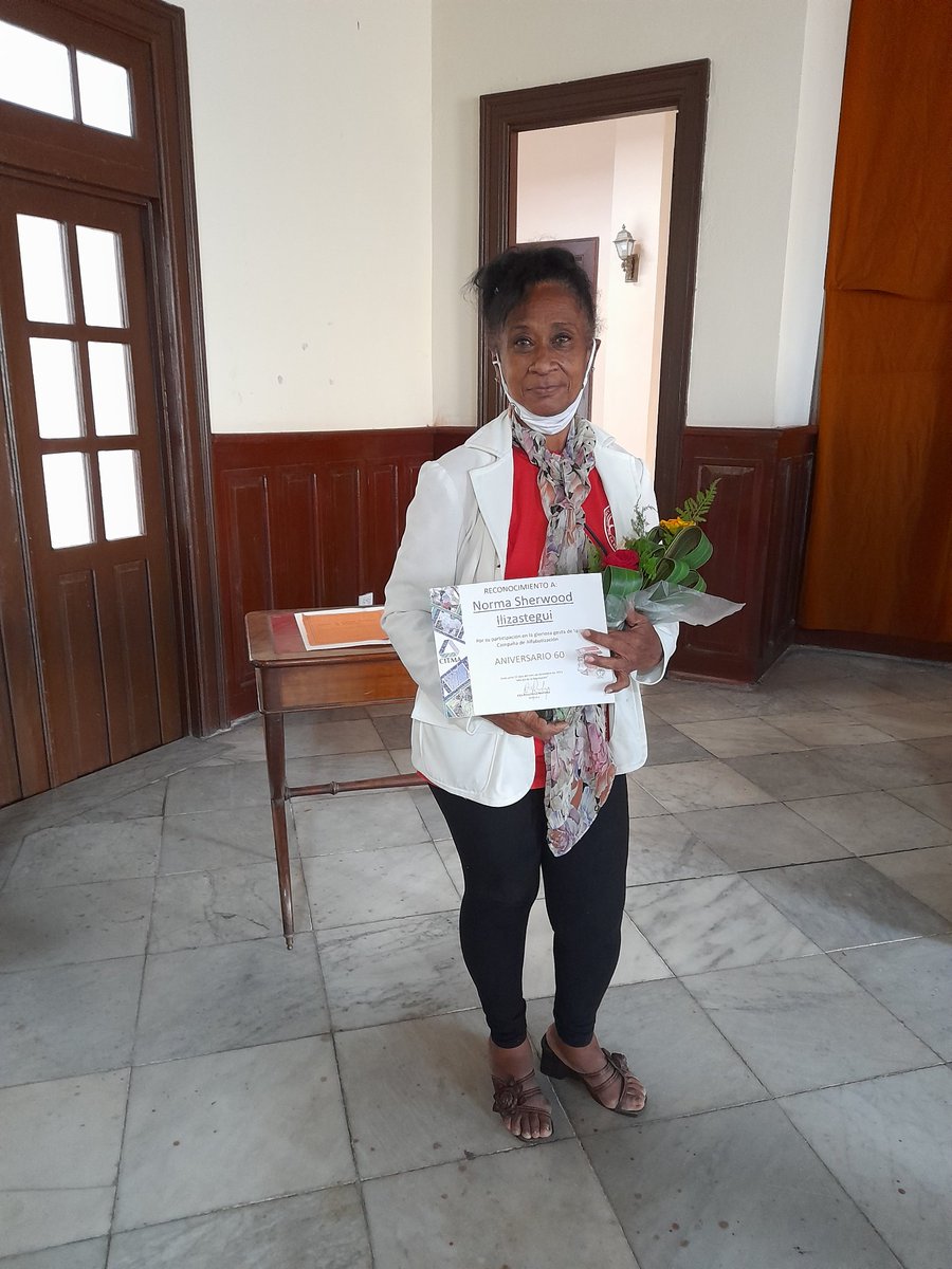 El balance anual dedica un espacio para homenajear a Norma Sherwood Ilizastigui, alfabetizadora que para orgullo de nuestro colectivo es trabajadora nuestra y conserva su espíritu juvenil. <a href="/ArchivoNacional/">ArchivoNacionalCuba</a> <a href="/HirSardinas/">HIR Sardiñas</a>