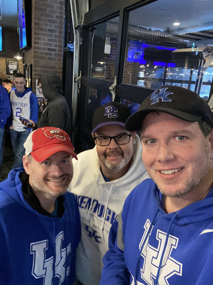 I want to acknowledge these two men who came to KSBar before the game tonight. Both are from Dawson Springs and both lost their mothers in the tornado

Mitch Barnhart met them in Dawson Springs and gave them tickets to the game. A great gesture and two terrific guys