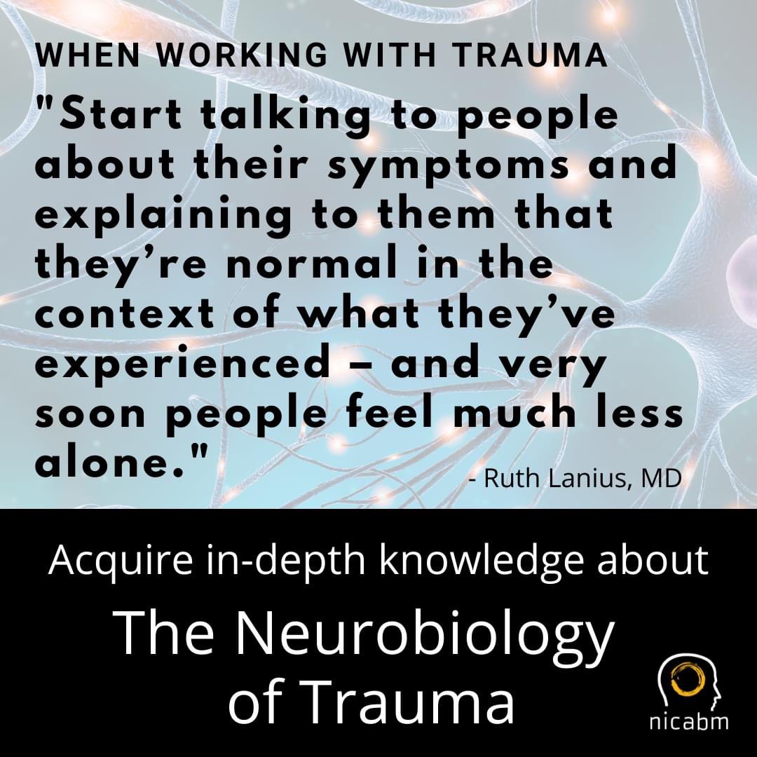 ▪️Most behavioural and emotional difficulties have at one time, been adaptive.

▪️Take a minute to value and appreciate where they came from, how they arose and what they reflect. 

#traumainformed #normalisation #neurobiology
