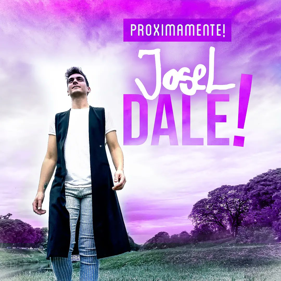 JoselBarto's tweet photo. Se viene mí próxima canción! "DALE!" 🎶
 Y esta vez producida por mí querido y admirado @pablocorderonet 🤩🤩
#Proximamente en todas las plataformas  y su video a cargo del número 1 @universodanilo ✨
Gracias @Piki_Giuliano por las gráficas, y el amor de siempre!!🍀

#Dale! https://t.co/LA5YD5yO4a