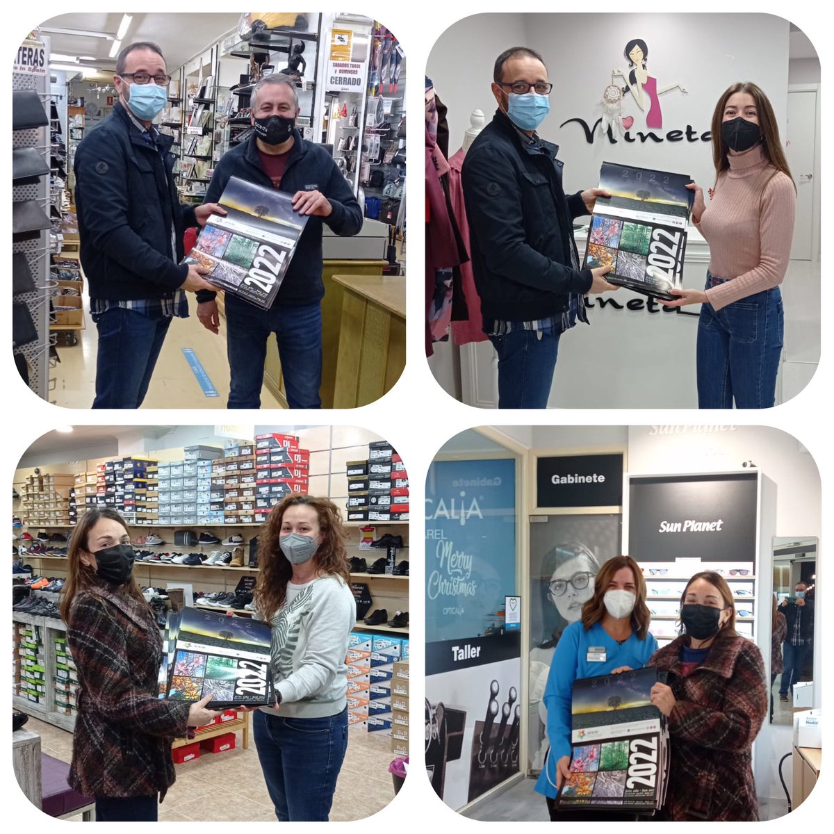 afasw_wolfram's tweet photo. Ya tienes nuestro calendario solidario? Por solo 5€, ayudas a la investigación del Síndrome de Wolfram.
Gracias @acecu_cullera y a todos los establecimientos colaboradores por vuestro gran apoyo! 💪🏻💪🏻#calendariosolidario #sersolidarioennavidad #sindromedewolfram #afasw https://t.co/QgIiUUfkBX