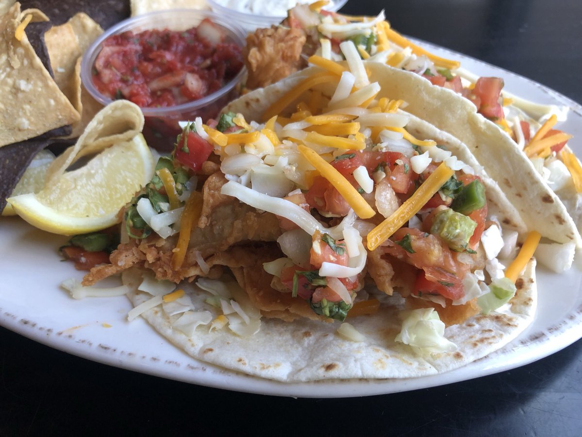 Tap House fish tacos! Try them with fried or grilled fish😊