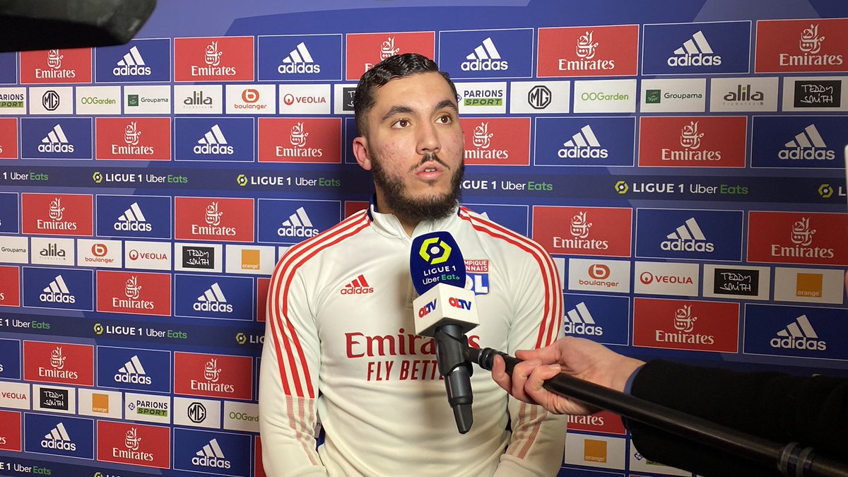 OL's tweet photo. 🎙 @rayan_cherki après #OLFCM : « On a beaucoup de déception. On voulait bien finir cette première partie de saison. Il manquait du mouvement et de la folie dans notre jeu. C’est ce que j’ai essayé de faire à mon entrée en jeu. On doit arrêter d’encaisser après avoir marqué. » https://t.co/vji1V0aWsr