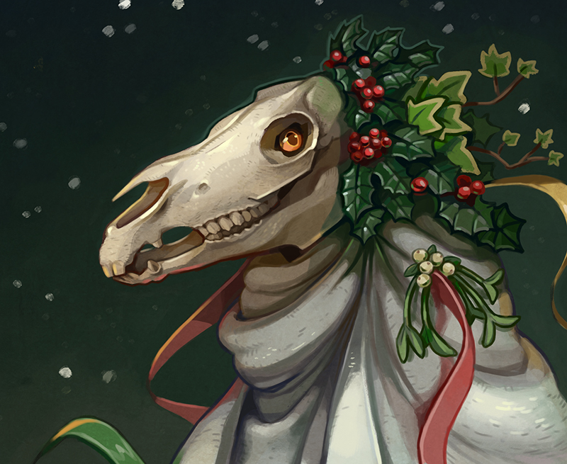 🐴💀Well, gentle friends
Here we come
To ask may we have leave
To ask may we have leave
To ask may we have leave
To sing. 🍻🎵

#marilwyd #christmas #HappySolstice #digitalart