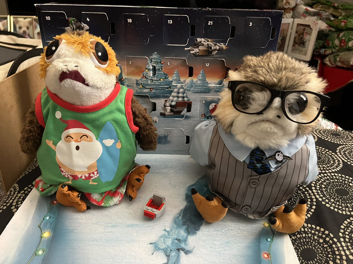Porgie_Porgkins's tweet photo. We opened our calendar and got to build Baby Yodaโs flying pram #porgscountdowntochristmas2021 #porgs #porg #porgnation #porglife #porgsofinstagram https://t.co/jj17oye5rm