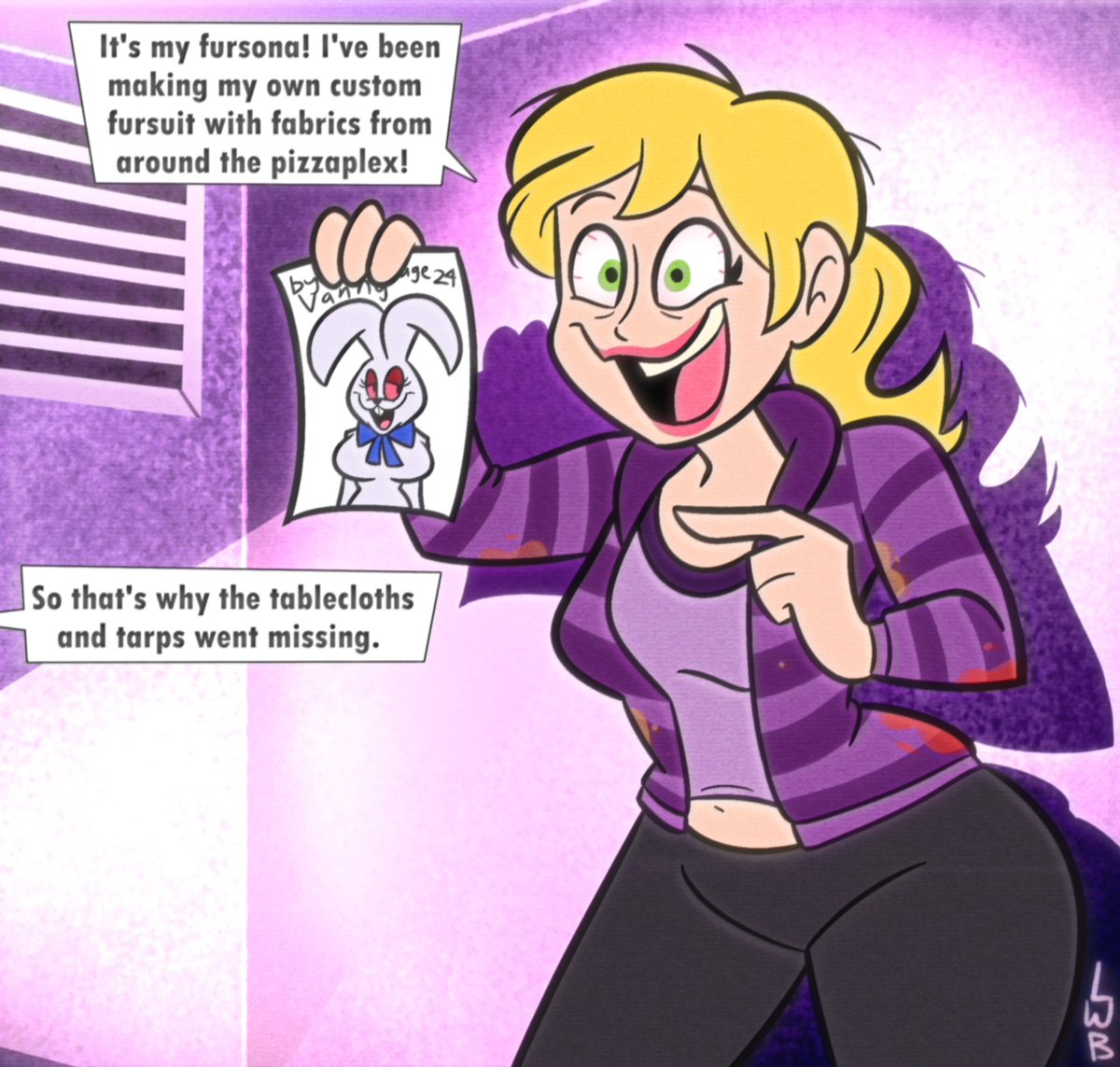 vanny did a cool drawing