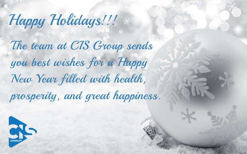 CISGRP's tweet photo. Season’s Greetings and a Happy New Year from all of us at CIS Group. Thank you for your continued support and partnership. See you all in 2022 - looking forward to it!

#cisgroup #broadcast #systemsintegrator #workflowdesigners #happyholidays #happynewyear2022 https://t.co/Z3xCOPurYl