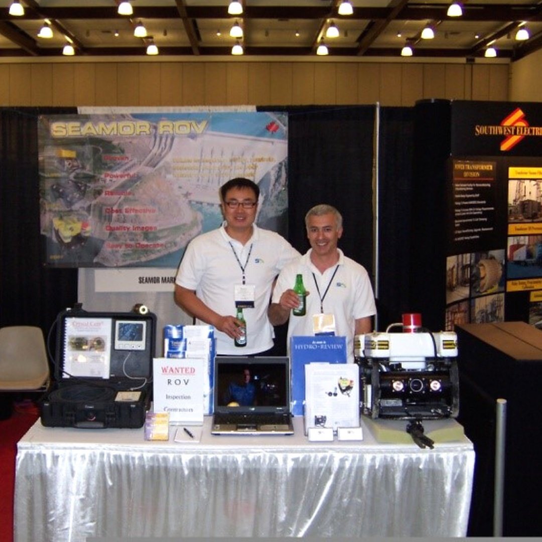 SEAMORmarine's tweet image. (1/2) It's our birthday and we're ready to celebrate 🎂 🙌 🎉  15 years ago today, Inja Ma and Robin Li, a husband and wife team, founded SEAMOR Marine in the heart of Nanaimo, British Columbia, Canada.
 
#ROVCanada #ROV #RemotelyOperatedVehicle #UnderwaterDrone  #Submersible