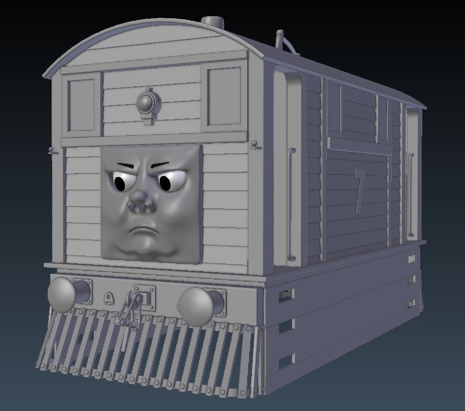 razberry42's tweet photo. Extra TVS Toby WIP image. What will become of you? https://t.co/TWsyjs6w20