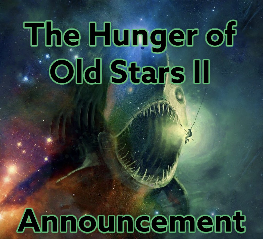 SIPAnthologies's tweet image. We are happy to announce that we will be working on Volume II of our cosmic horror anthology, ‘The Hunger of Old Stars’. Anyone who submitted to the first anthology will be considered for the second anthology. 🦑☄️