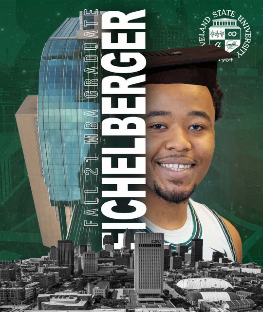 Cleveland State Men’s Basketball 🏀 (@csu_basketball) on Twitter photo 🎓 Big Shoutout to <a href="/godsplayer2/">Al Adebanjo</a> receiving his MBA this past semester. Algevon received his undergraduate degree in General Business before pursing his masters at <a href="/CLE_State/">Cleveland State University</a>!
Algevon has appeared on the Dean's List on 4 different occasions & holds a 3.23 Cumulative GPA! Congrats! 🎓 Big Shoutout to <a href="/godsplayer2/">Al Adebanjo</a> receiving his MBA this past semester. Algevon received his undergraduate degree in General Business before pursing his masters at <a href="/CLE_State/">Cleveland State University</a>!
Algevon has appeared on the Dean's List on 4 different occasions & holds a 3.23 Cumulative GPA! Congrats!