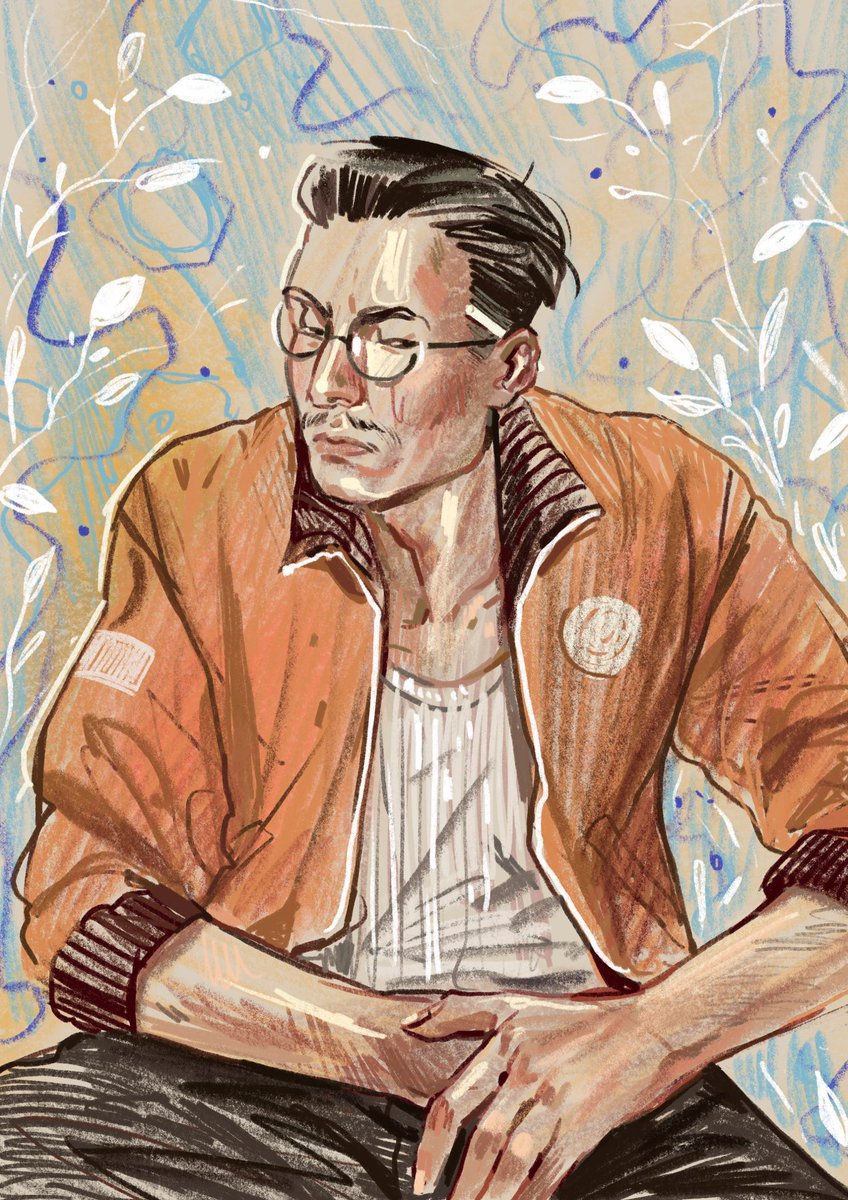 RadiantCake's tweet photo. #DiscoElysium #kimkitsuragi #art #ArtistOnTwitter #fanart #characterart #sketch #digitalart #digitalartists #Procreate #portrait https://t.co/ayziGHVczo