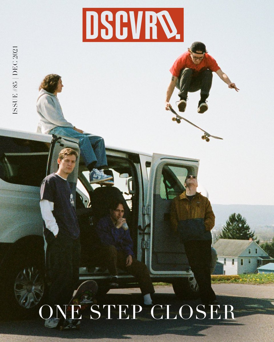 🌟 <a href="/onestepcloserwb/">One Step Closer</a> on the cover of the latest issue of @DiscoveredMag.

Pick up a copy here: store.dscvrd.co/products/issue…