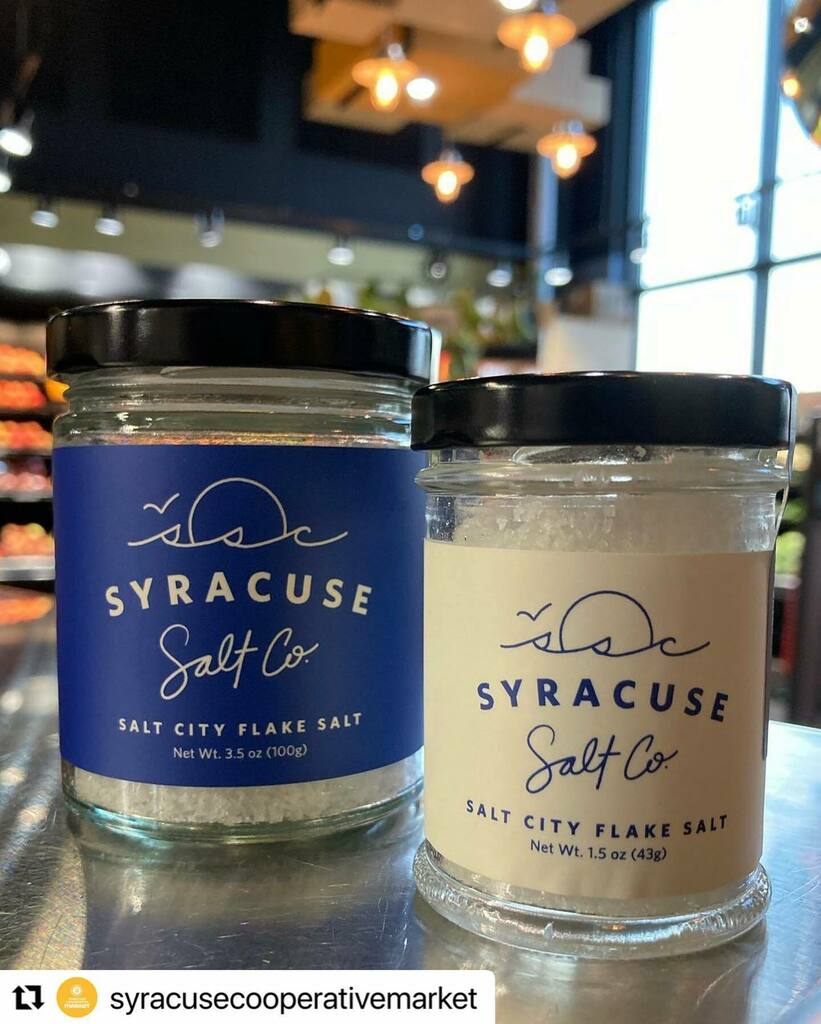 #Repost @syracusecooperativemarket with <a href="/make_repost/">Repost for Instagram</a>
・・・
Syracuse Salt Co. specialty salts make the perfect gifts for home chefs 🎁 Their flake salt is harvested here in the Salt City, and they have a variety of flavorful infused salts - including gar… instagr.am/p/CXzSrcXL86h/