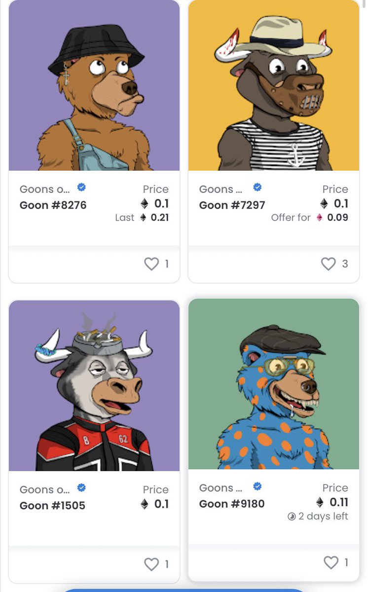 cooItimes's tweet photo. 🔥GIVEAWAY🔥

(1) Goons of Balatroon NFT worth $400 will be given away!

with Genesis Card packs for sale at 9pmEST &amp; upcoming P2E game—the team is building. 

- FOLLOW @cooItimes &amp; @goonsnft
- Like &amp; RT
- Tag 2 friends

Check them out here:

https://t.co/ph9LZMZJXo #NFTGiveaway https://t.co/32VF7SqIgK