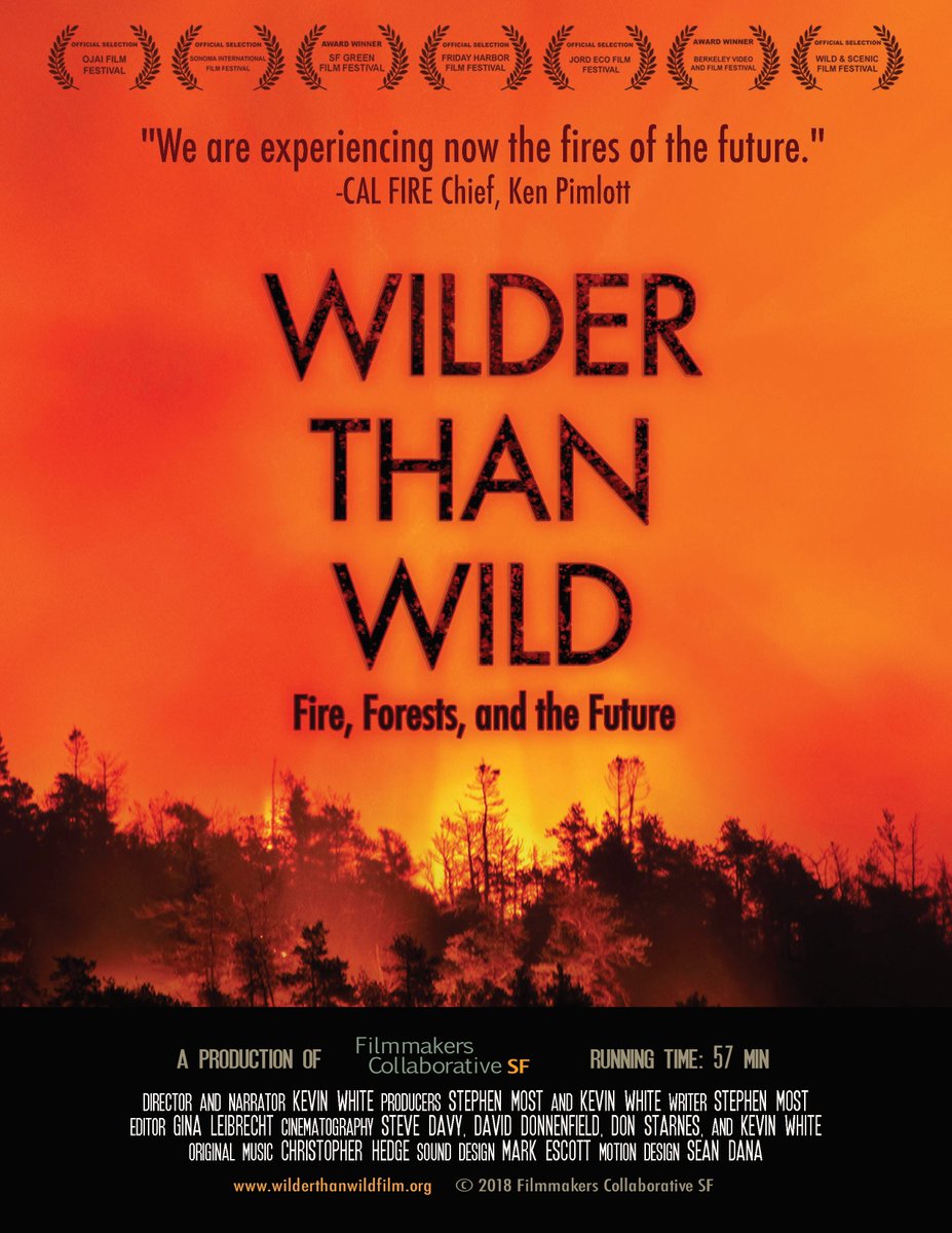 CARCD_org's tweet photo. Join Kevin White &amp; Stephen Most, Filmmakers Collaborative SF for a film screening of Wilder Than Wild: Fire, Forests and the Future, at our 76th Annual Conference.

Screening on 1/11/22, 4:30-6:00pm

Conference schedule, registration info, &amp; more at: https://t.co/Hcy35uWGJ1 https://t.co/7TyENxhX0Q