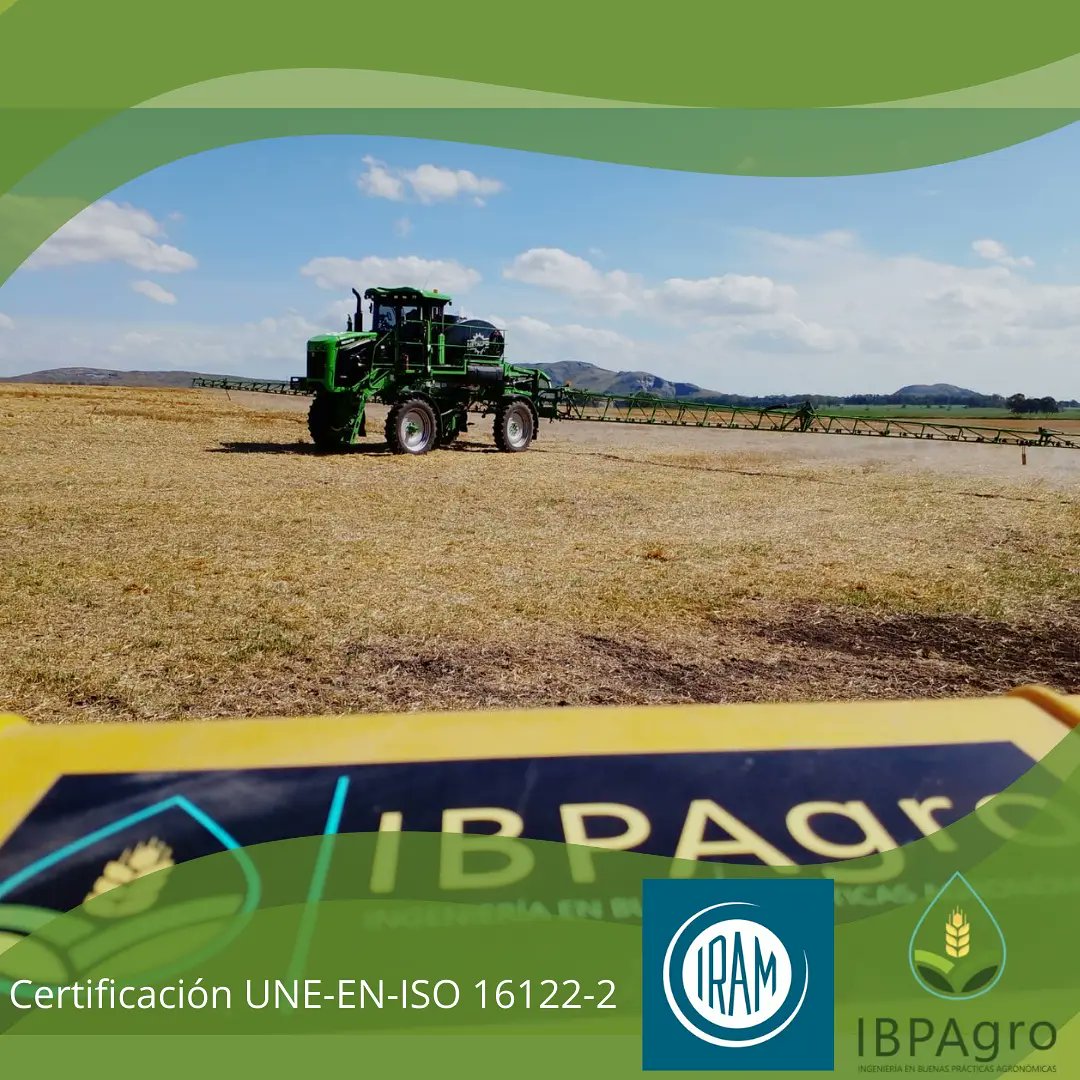 IBPAgro's tweet photo. 👉 Esta semana estuvimos por Tandil, realizando diagnósticos y certificación bajo la norma UNE-EN-ISO 16122-2 "Servicio Certificado de Verificación de Pulverizadores "✅
👉Además realizamos la instalación de equipos @AcronexOficial
👉Felicitamos a ellos por la mejora continua! https://t.co/Wz02BhhNuF