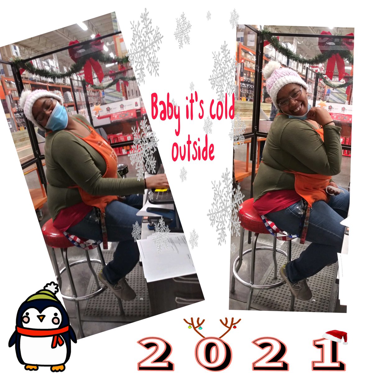 Tuesday Holiday Fun = Scarf &amp; Hat Day!!! 🎄🎄DAY # 9️⃣🎄🎄#12DaysOfChristmas #December2021  #EastWindsorWins #0982 #Tuesday #TuesdayVibes 🧣🎩🧣🎩 #BabyItsColdOutside