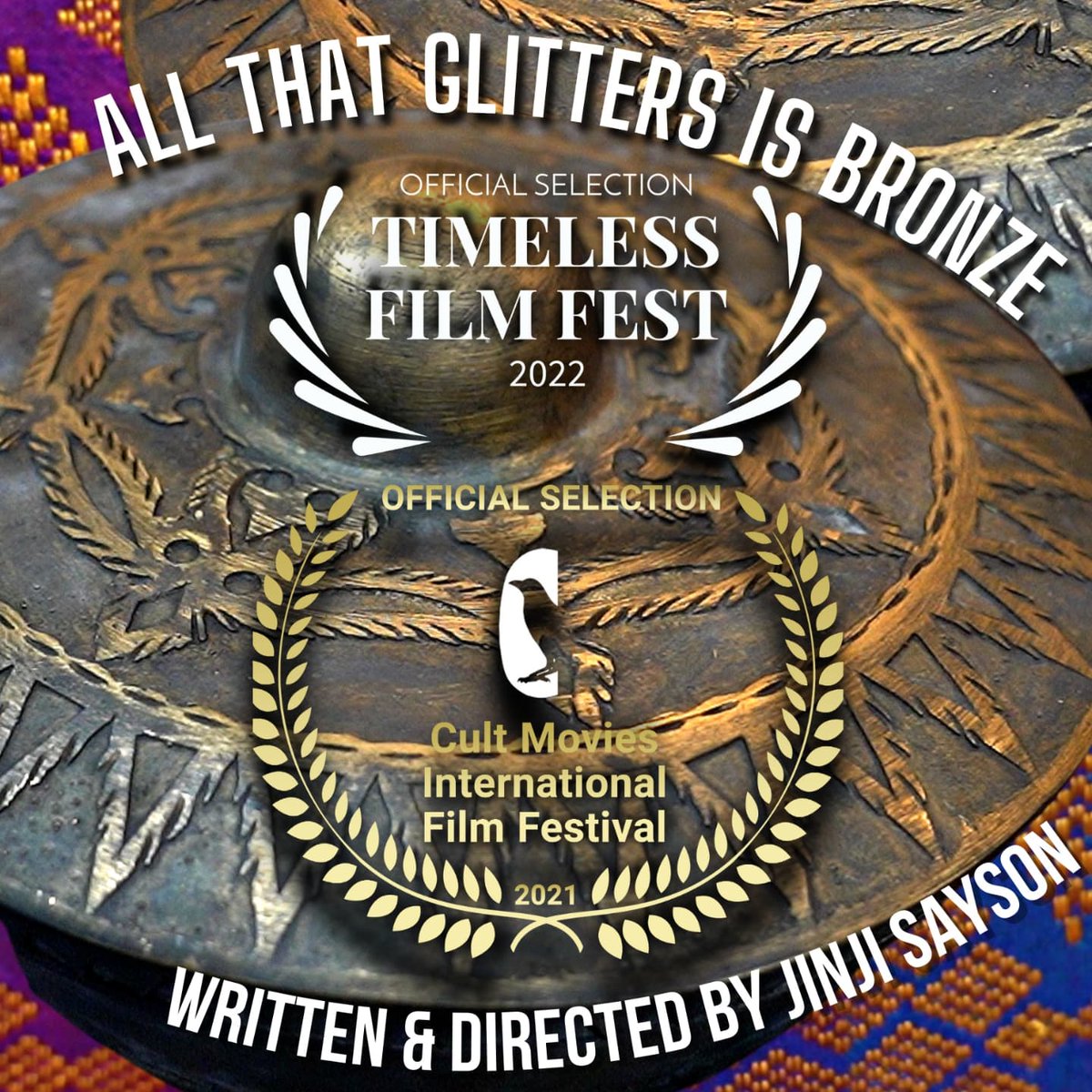 jinjisayson's tweet photo. So incredibly honored and grateful that I now have two laurels for this project! Thank you to the jury and organizers of #TimelessFilmFestival for selecting @ATGIBfilm for official screening π#musicfilm #shortdocumentary #indieshortfilm #bayareamusicians #kulintang #filipinx https://t.co/EKnStQ5bDM