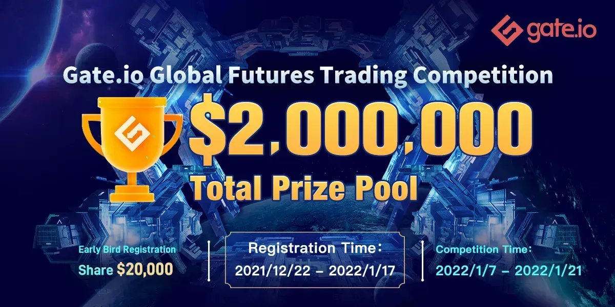 #GateioFutures Trading #Competition
$2M Prize Pool in total

$10K #Giveaway for Social tasks Round II
1️⃣Follow us <a href="/Gate_io/">Gate</a> &amp; <a href="/GateioFutures/">Gate Futures</a>
2️⃣Retweet &amp; Tag 3 friends
3️⃣Join TG: t.me/gateio_futures

👉Details: gleam.io/F4673/gateio-g…

#Crypto #cryptocurrecy