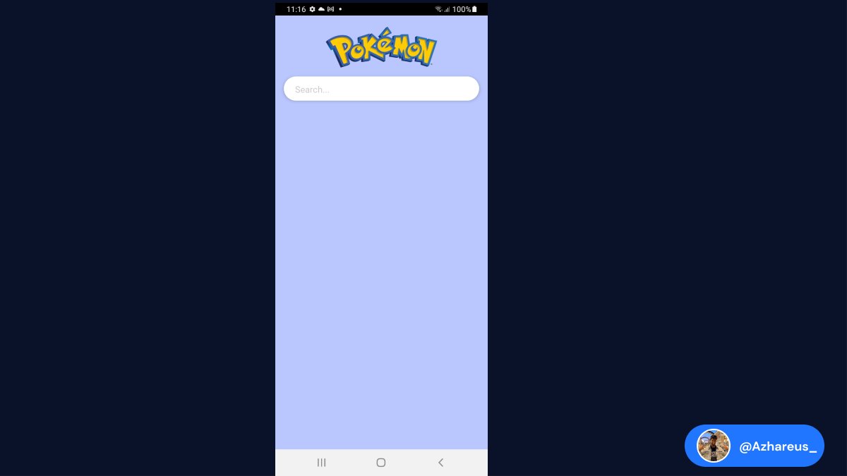 Day 11 #100DaysOfCode 

I got past the DI issues on the Pokedex app! I'm about halfway done and this is the result of my current UI progress. I should hopefully be done with the project by the end of the week! 

Shoutout to <a href="/JanaSunrise/">Sunrit (e/acc)</a>  for the template! 👀