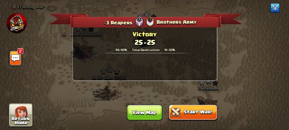 Queremos felicitar a los capitanes <a href="/TheWarlock1983/">The Warlock</a>, @JuanCar27082354 y su team por lograr ser campeones del Torneo Panamericano de <a href="/JACKYGAMER10/">JACKY_GAMER</a>! Otro mas para Danger y familia ❤ GG a los rivales <a href="/BrothersArmyCOC/">Brothers Army COC</a> y gracias a <a href="/BulmaId/">Bulma ID</a> <a href="/JACKYGAMER10/">JACKY_GAMER</a> por el stream!!