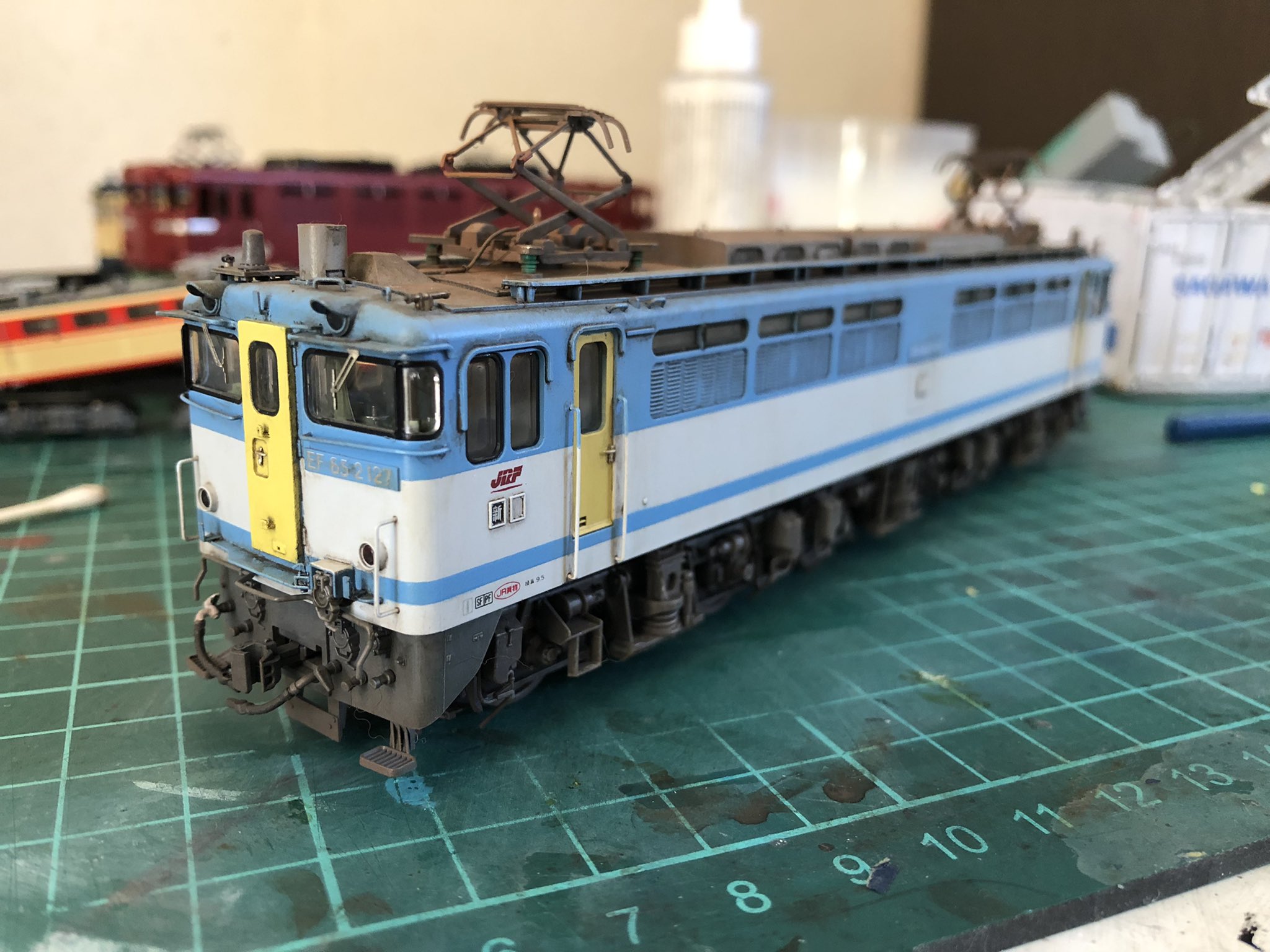 ★塗替え加工品★ KATO EF65 JR貨物 EF65-2127 カトー ☆塗替え加工品☆ KATO EF65 JR貨物 EF65-2127 カトー(2025年