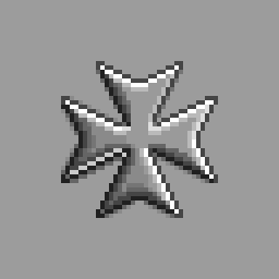 Metalixel's tweet photo. Maltese Cross #pixelart #ドット絵 https://t.co/ZL2acdMHqK