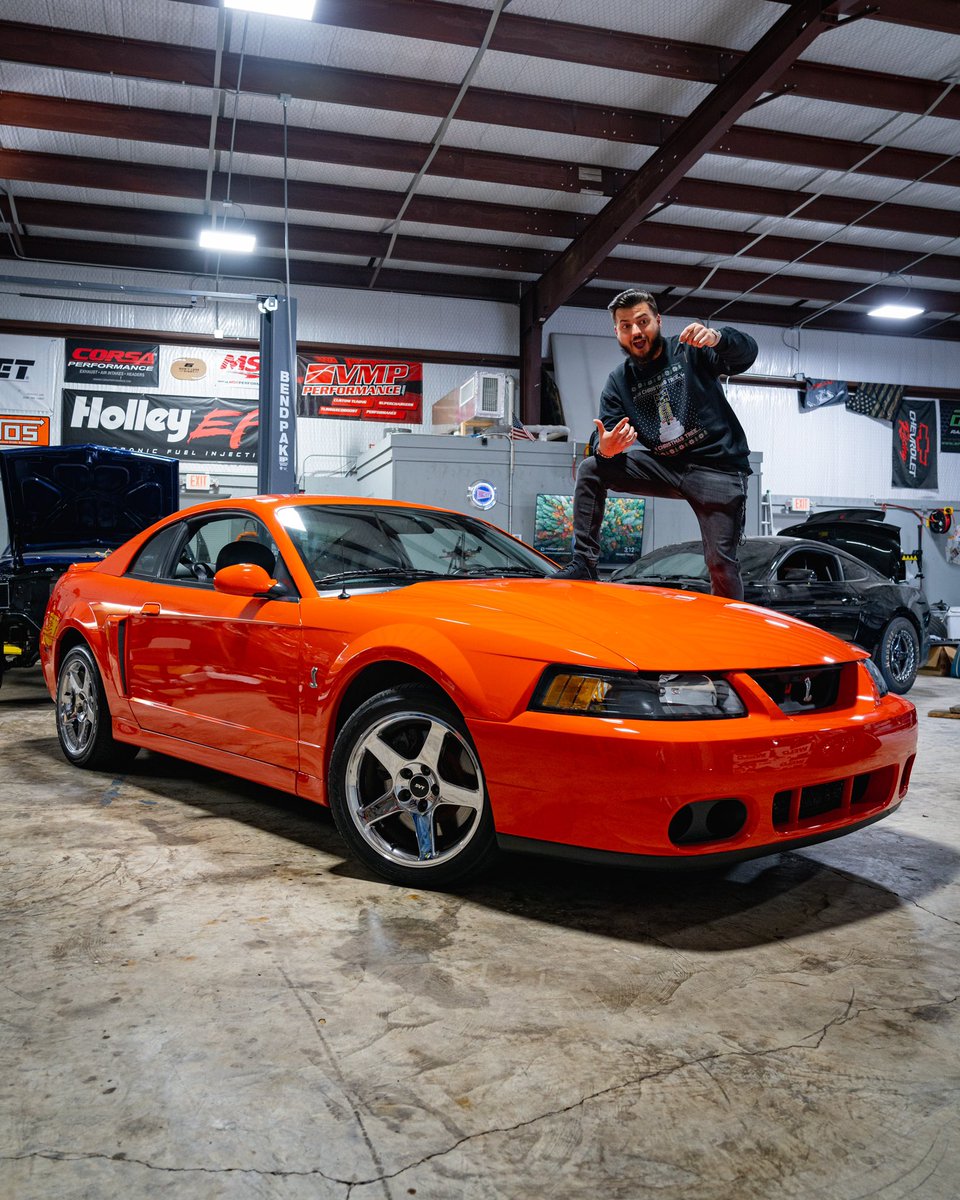 itsjusta6_'s tweet photo. Say hello to the proud new owner of one hell of a rare Terminator Mustang 😍 What do you guys think?! https://t.co/OR1y0MiZFy