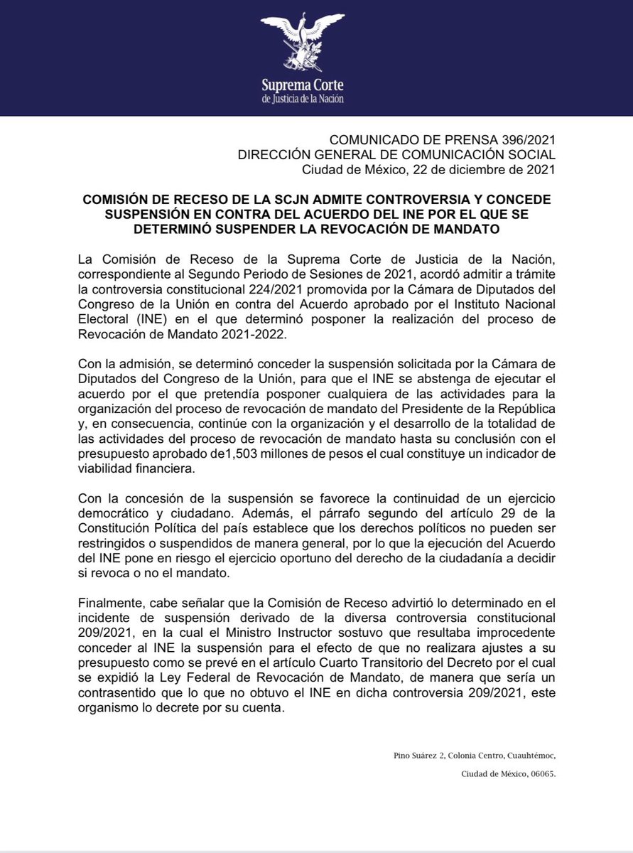 diego_ilinich's tweet photo. La corrupción y el comportamiento oligarca del @INEMexico ha llegado a tal punto que la @SCJN tiene que recordarle que no puede cancelar los derechos políticos de la gente. 

Una vergüenza el precedente antidemocrático de @lorenzocordovav y sus secuaces. https://t.co/65vvh1bS2f