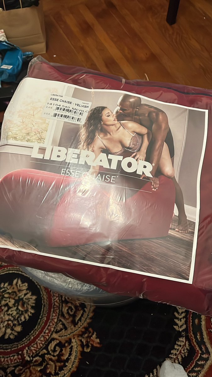 GetDinged's tweet photo. More sex furniture. Not sure where the hell to keep it though. It's big. https://t.co/XevRAvnrSE