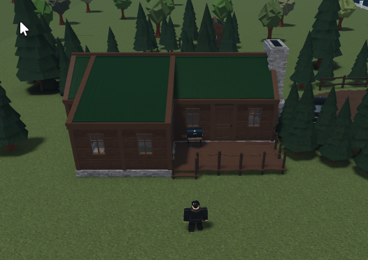 Literibrarian's tweet photo. First build since May: a basic cabin! Definitely my best build yet, but I changed my mind halfway through the process for the 400,000th time, so... deleting it🤪
#bloxburg #bloxburgbuilds @BloxburgBuilds @BloxburgNews @BasicallyBlxbrg @RBX_Coeptus @FroggyHopz_RBLX https://t.co/Tdx4oSgJfa